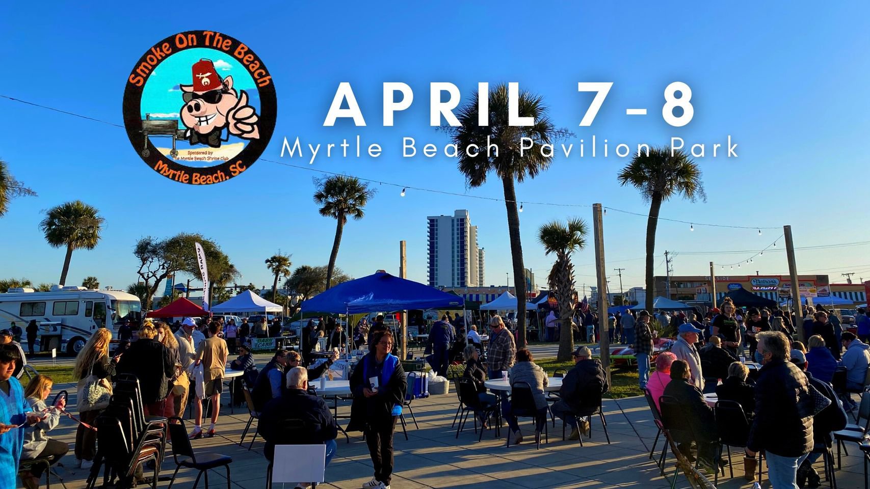Smoke on the Beach BBQ Festival hosted by Myrtle Beach Shrine Club